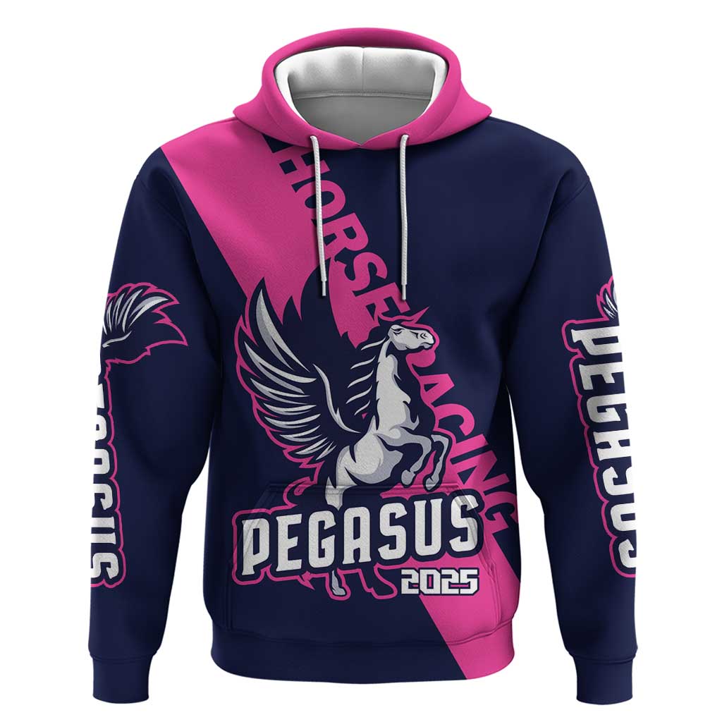 Personalized Pegasus Horse Racing 2025 Hoodie Where Champions Rise LT01