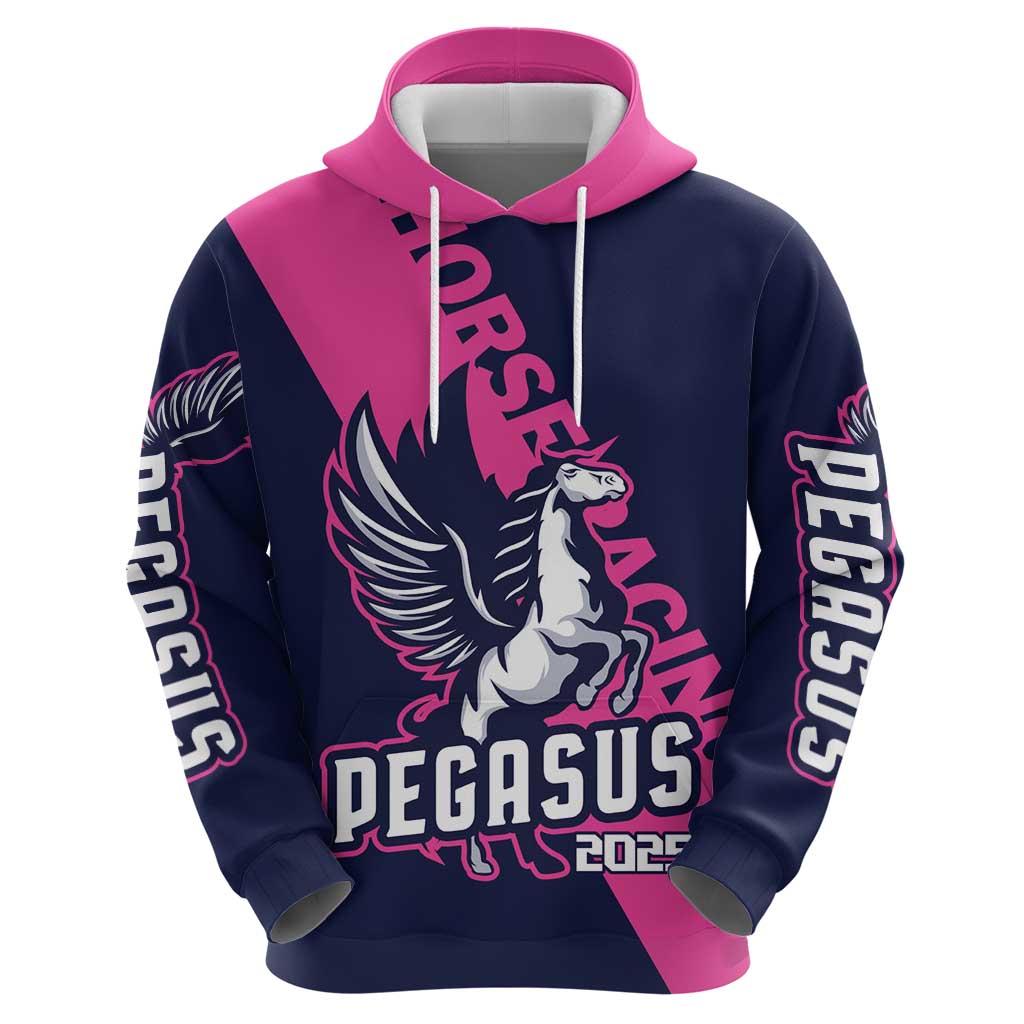 Personalized Pegasus Horse Racing 2025 Hoodie Where Champions Rise LT01