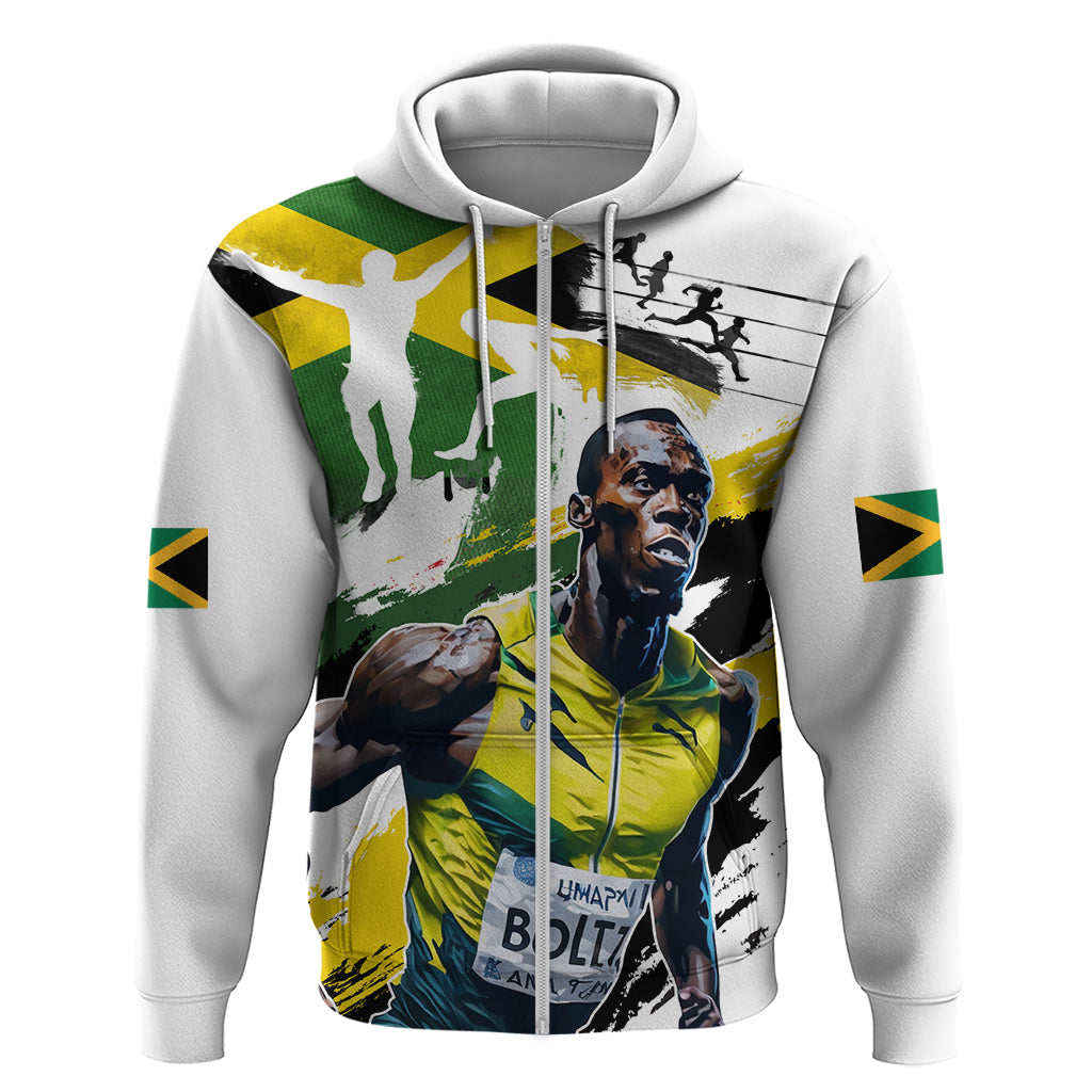 Jamaica Hoodie Proud to be Lightning Bolt LT03