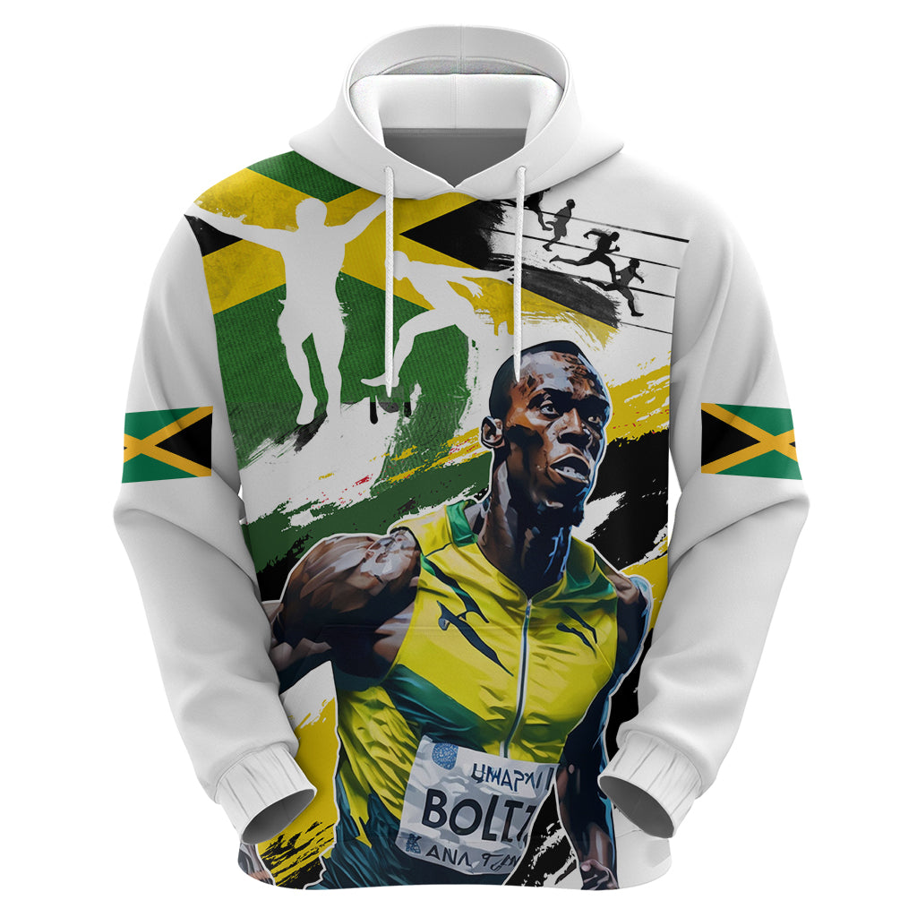 Jamaica Hoodie Proud to be Lightning Bolt LT03