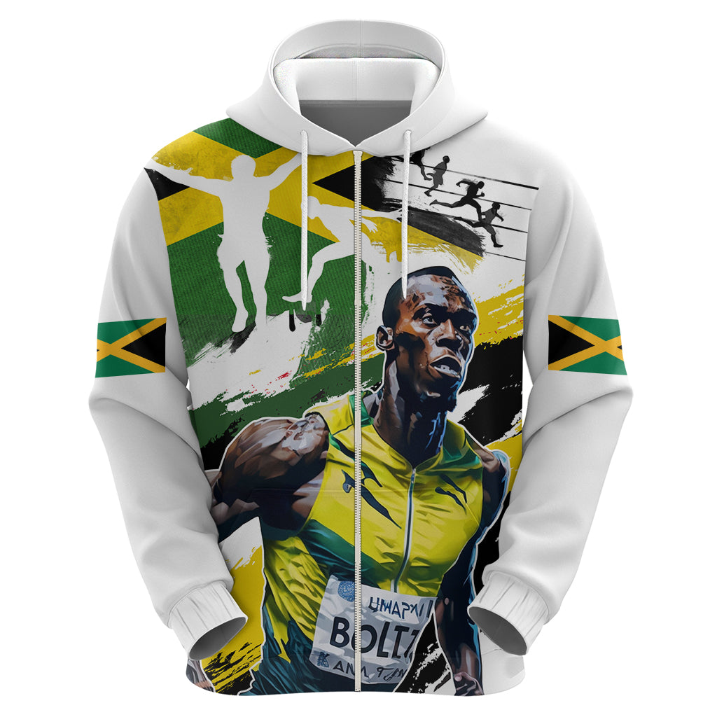 Jamaica Hoodie Proud to be Lightning Bolt LT03