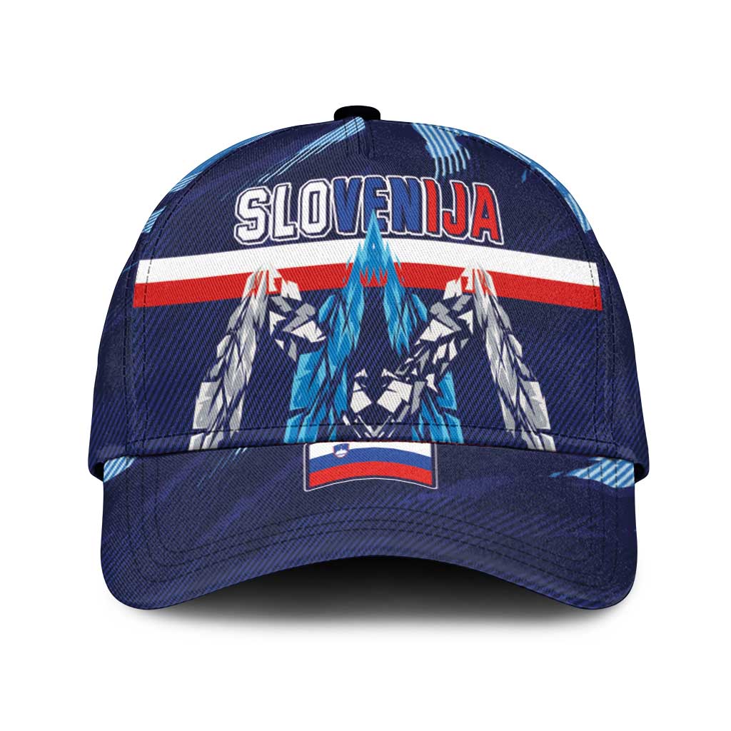 Slovenia Sport Fan Jersey Classic Cap Broken Ice Style Patterns LT03