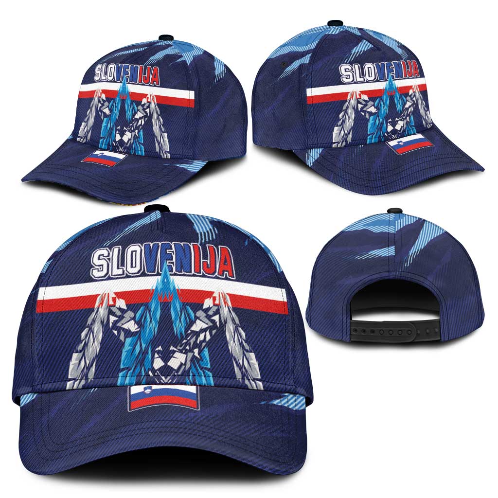 Slovenia Sport Fan Jersey Classic Cap Broken Ice Style Patterns LT03