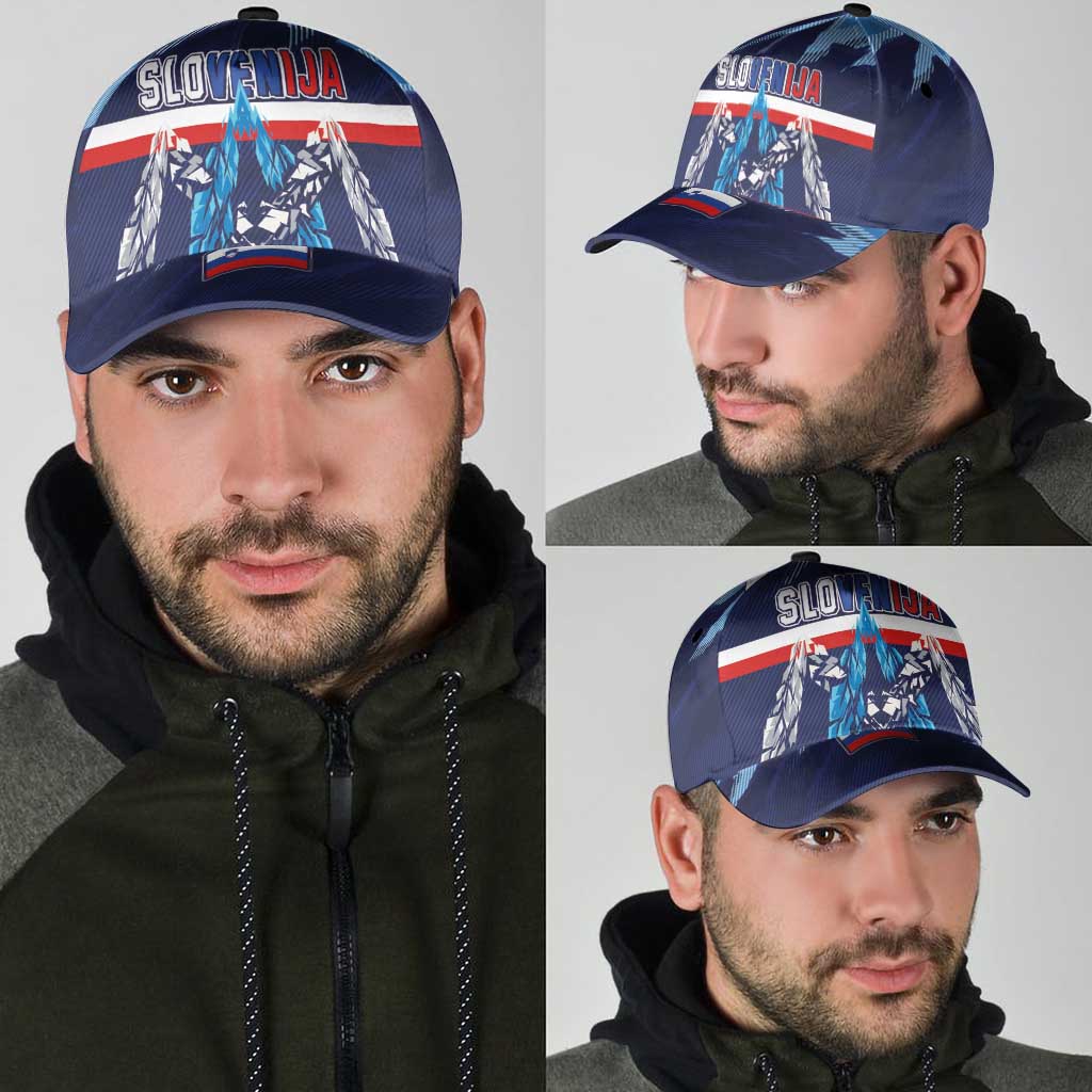 Slovenia Sport Fan Jersey Classic Cap Broken Ice Style Patterns LT03