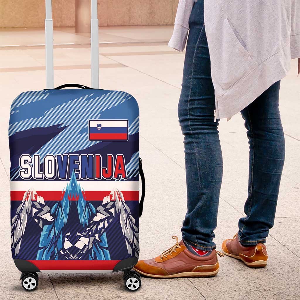 Slovenia Sport Fan Jersey Luggage Cover Broken Ice Style Patterns LT03
