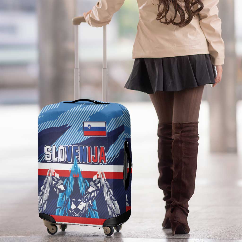 Slovenia Sport Fan Jersey Luggage Cover Broken Ice Style Patterns LT03