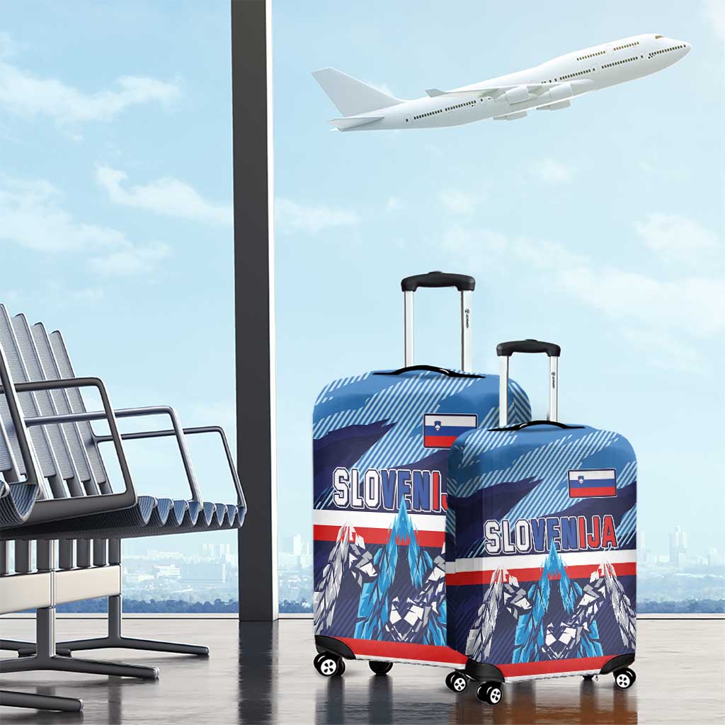 Slovenia Sport Fan Jersey Luggage Cover Broken Ice Style Patterns LT03