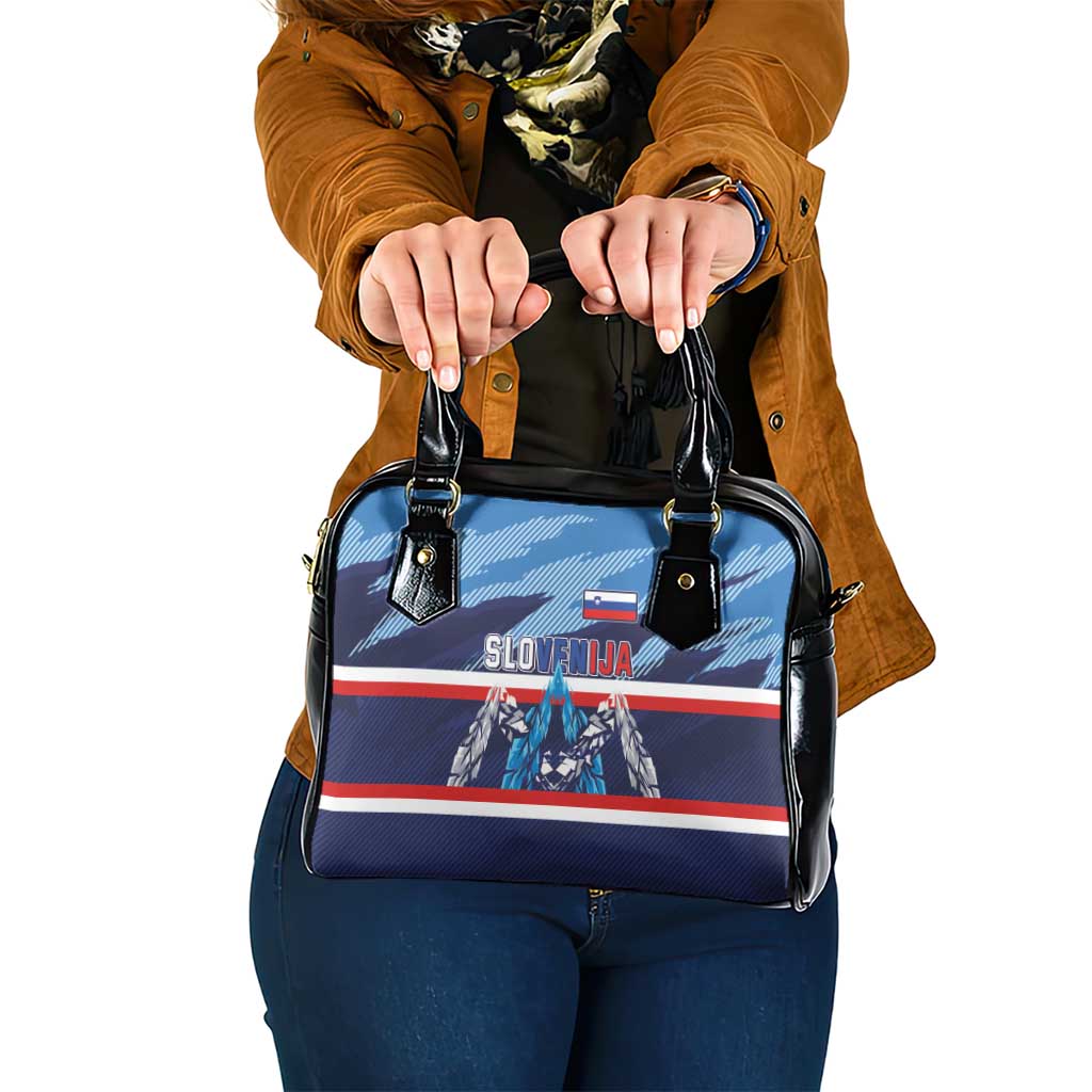 Slovenia Sport Fan Jersey Shoulder Handbag Broken Ice Style Patterns LT03
