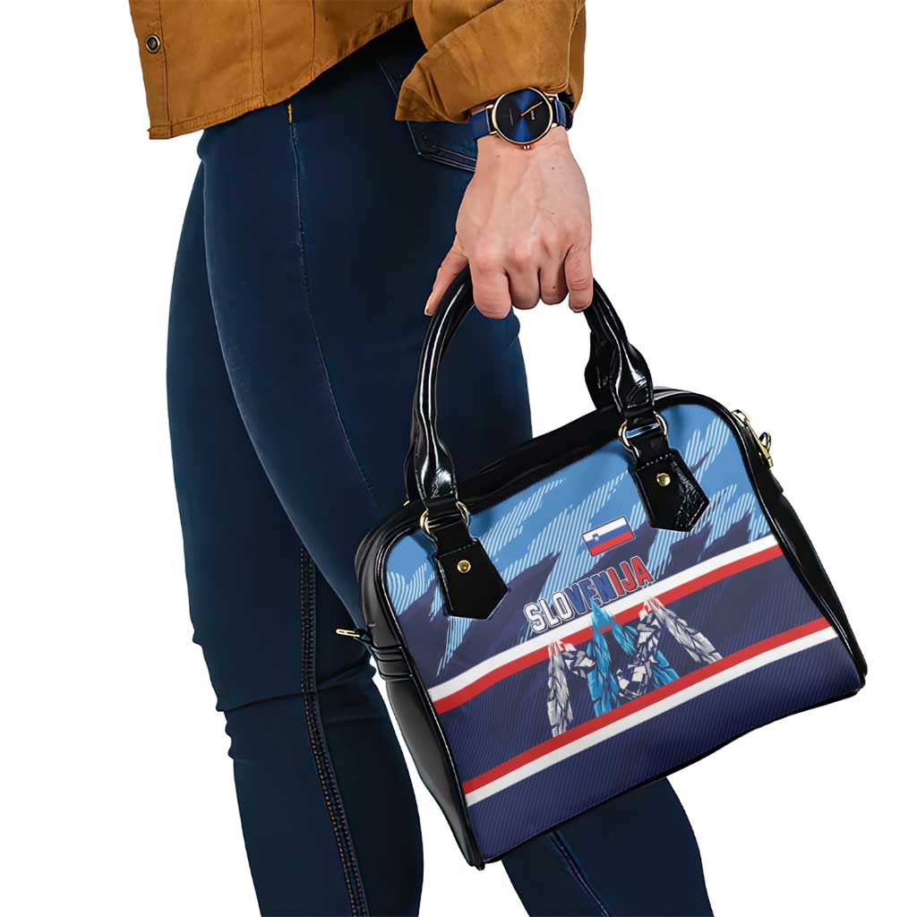 Slovenia Sport Fan Jersey Shoulder Handbag Broken Ice Style Patterns LT03