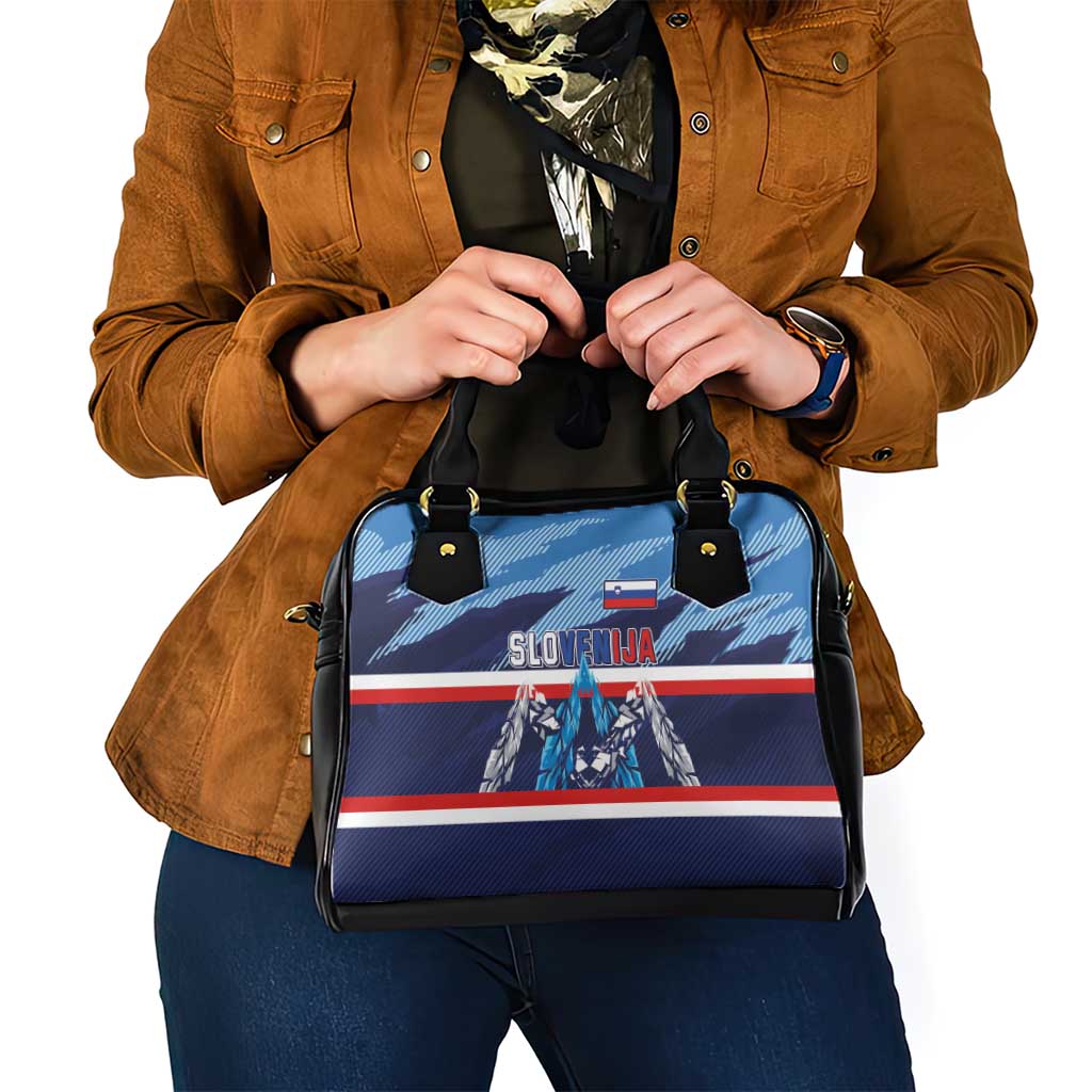 Slovenia Sport Fan Jersey Shoulder Handbag Broken Ice Style Patterns LT03