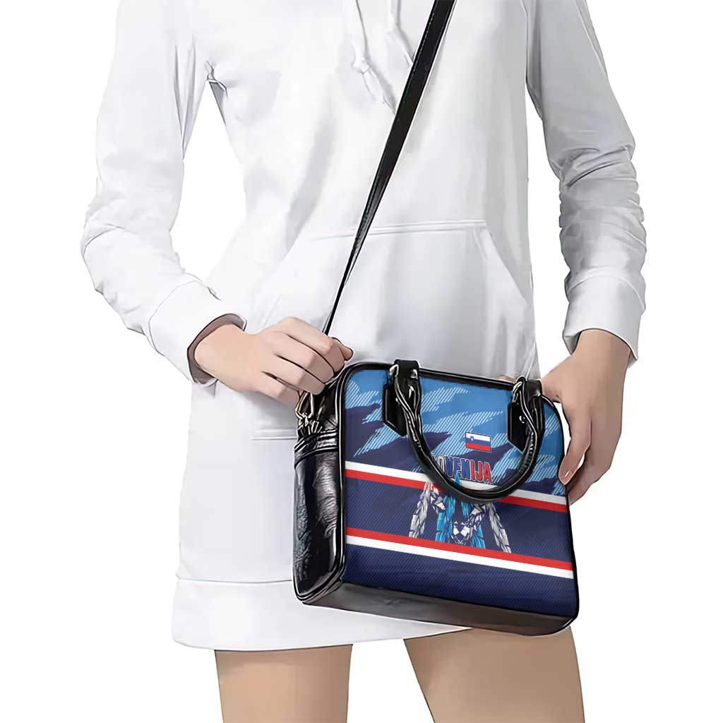 Slovenia Sport Fan Jersey Shoulder Handbag Broken Ice Style Patterns LT03