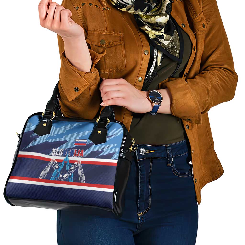 Slovenia Sport Fan Jersey Shoulder Handbag Broken Ice Style Patterns LT03