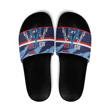 Slovenia Sport Fan Jersey Slide Sandals Broken Ice Style Patterns LT03