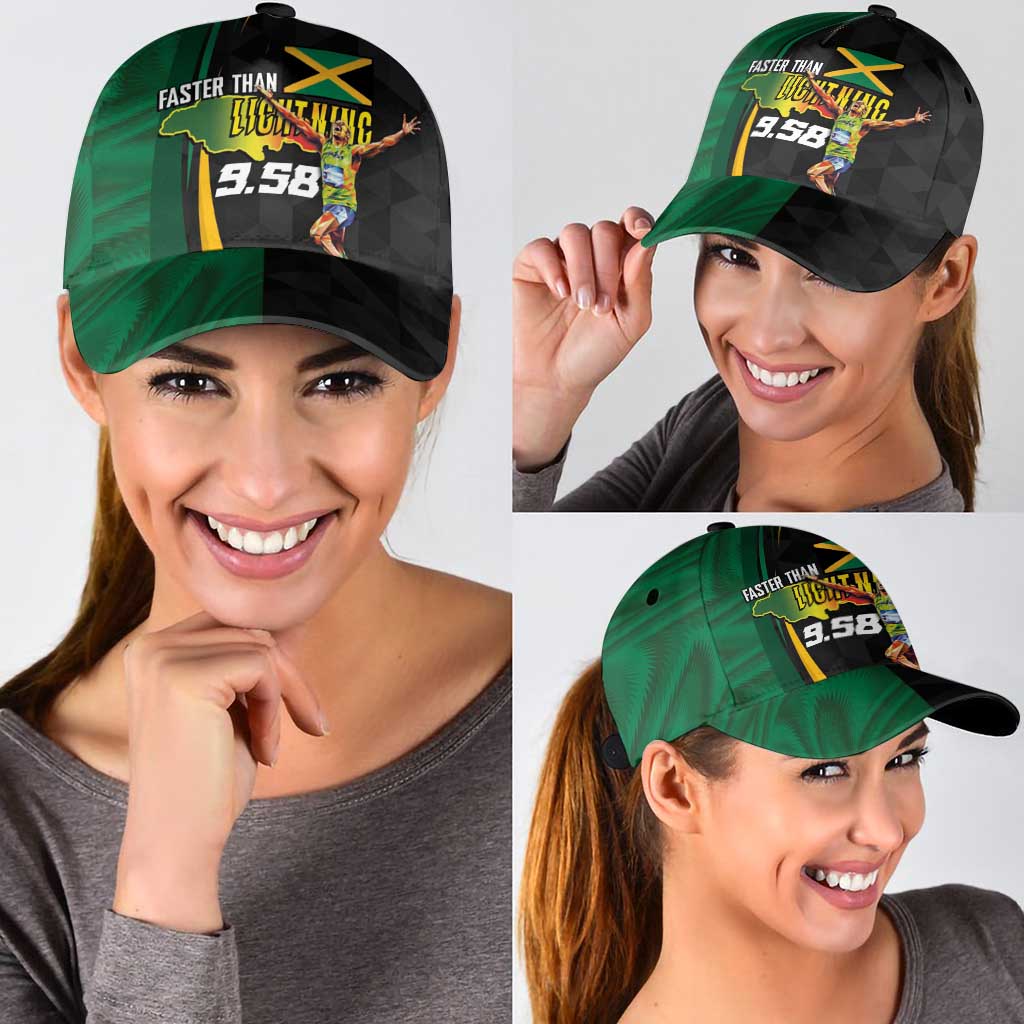 Jamaican Pride Classic Cap 9.58 Seconds-Faster Than Lightning LT03