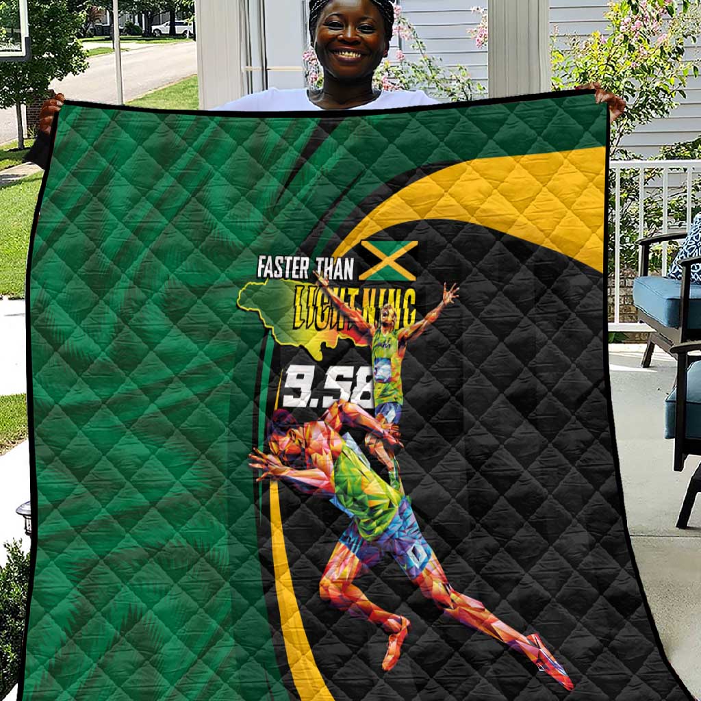 Proud of Jamaican Quilt Faster Than Lightning-9.58 Seconds LT03