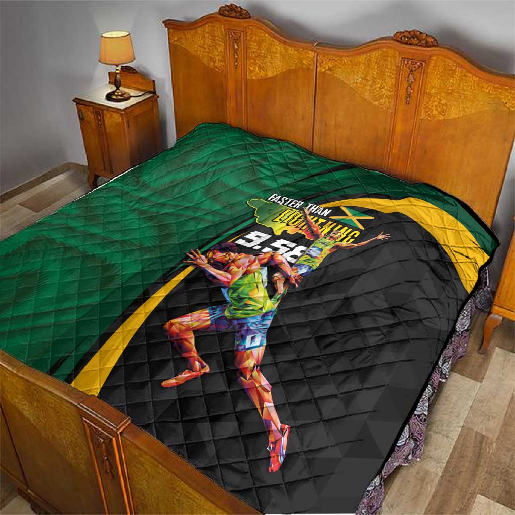 Proud of Jamaican Quilt Faster Than Lightning-9.58 Seconds LT03