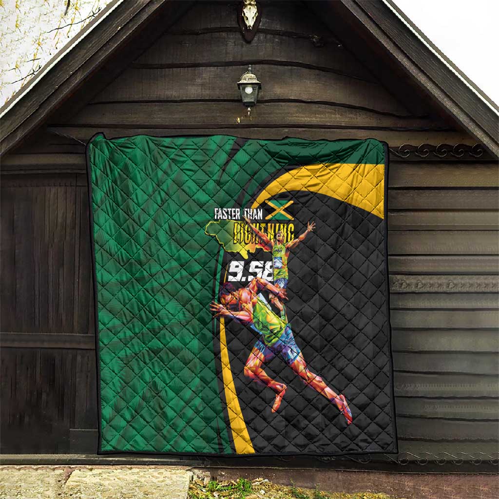 Proud of Jamaican Quilt Faster Than Lightning-9.58 Seconds LT03
