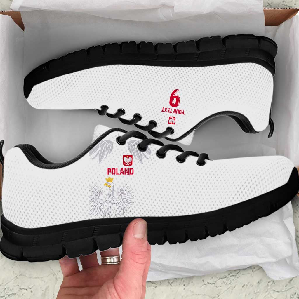 Custom Polish Football Jersey Sneakers Polska Eagle Athletic Soccer LT03
