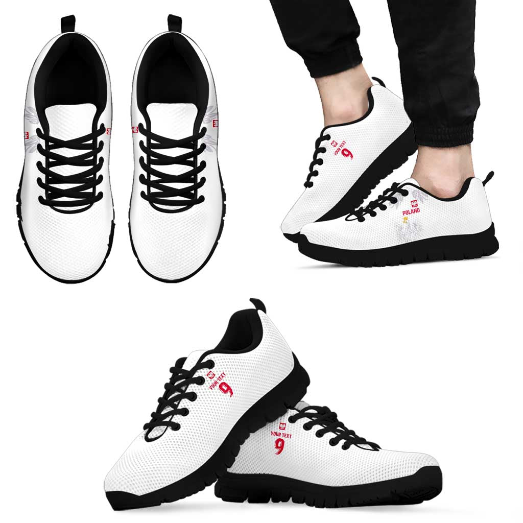 Custom Polish Football Jersey Sneakers Polska Eagle Athletic Soccer LT03