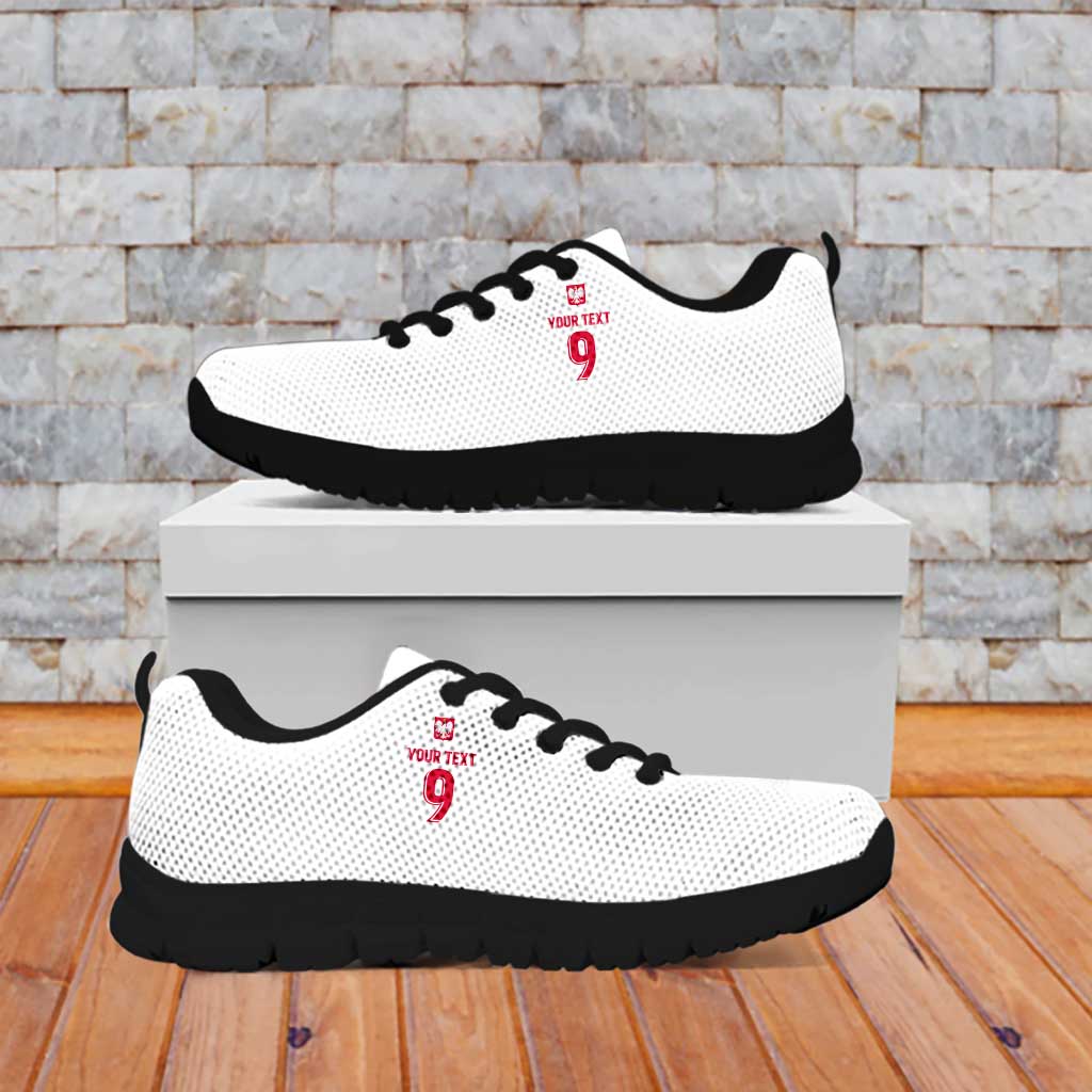 Custom Polish Football Jersey Sneakers Polska Eagle Athletic Soccer LT03