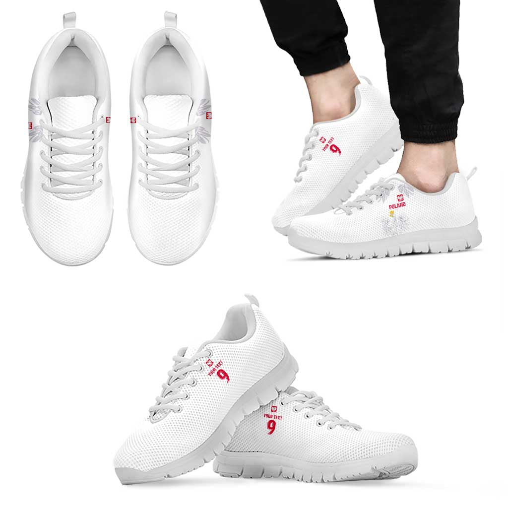 Custom Polish Football Jersey Sneakers Polska Eagle Athletic Soccer LT03