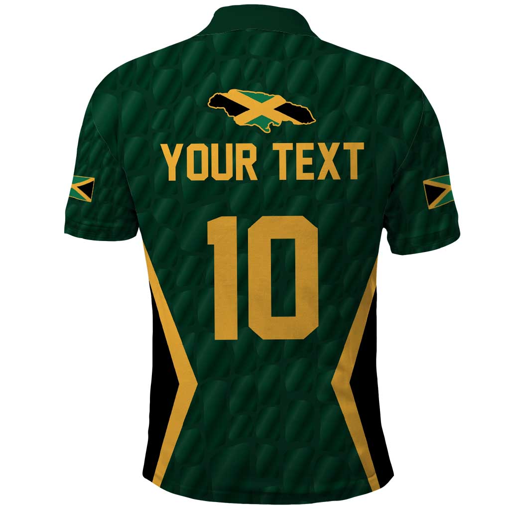 Custom Jamaican Cricket Jersey Special Edition 2024 Polo Shirt LT03