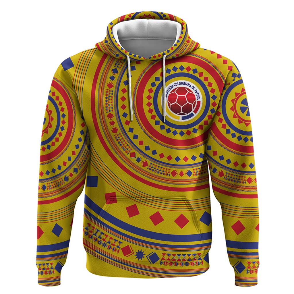 Custom Colombia Football Hoodie Sporty Vueltiao Hat LT03