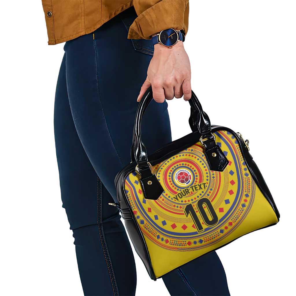 Custom Colombia Football Shoulder Handbag Sporty Vueltiao Hat LT03