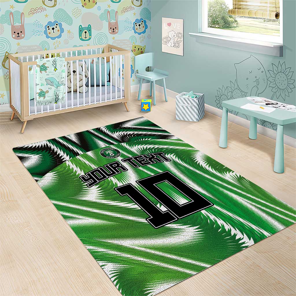 Custom Nigeria Football Area Rug Sporty Super Eagles LT03