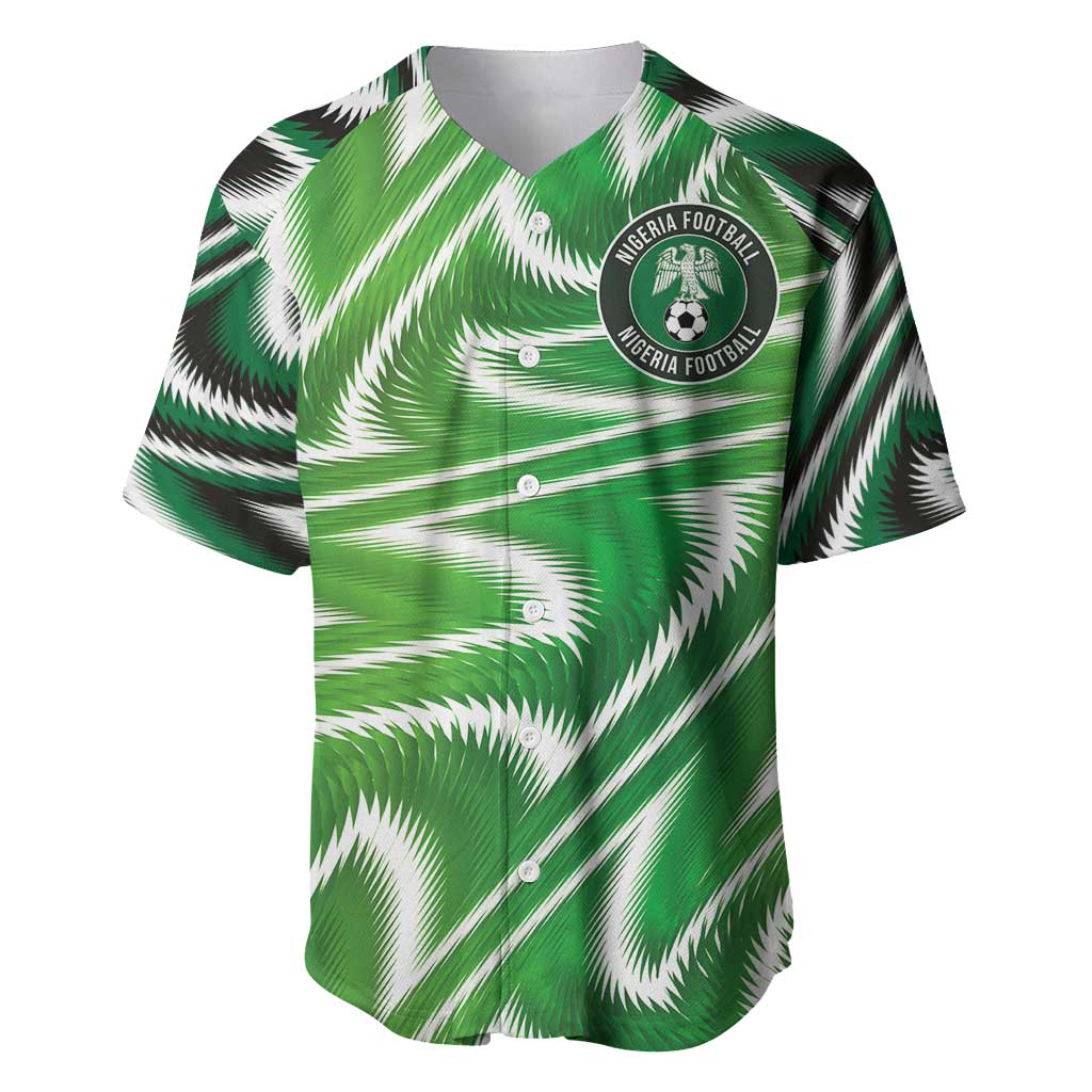 Custom Nigeria Football Baseball Jersey Sporty Super Eagles LT03