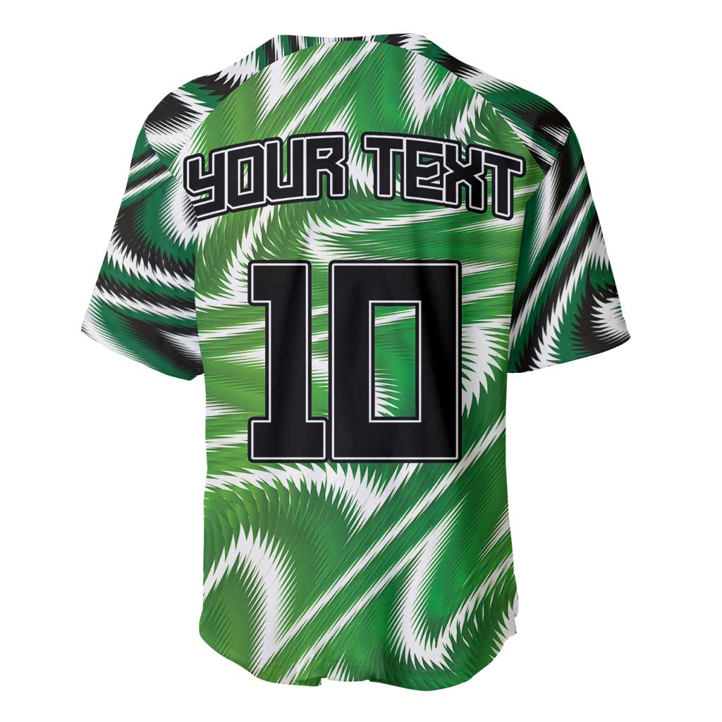 Custom Nigeria Football Baseball Jersey Sporty Super Eagles LT03
