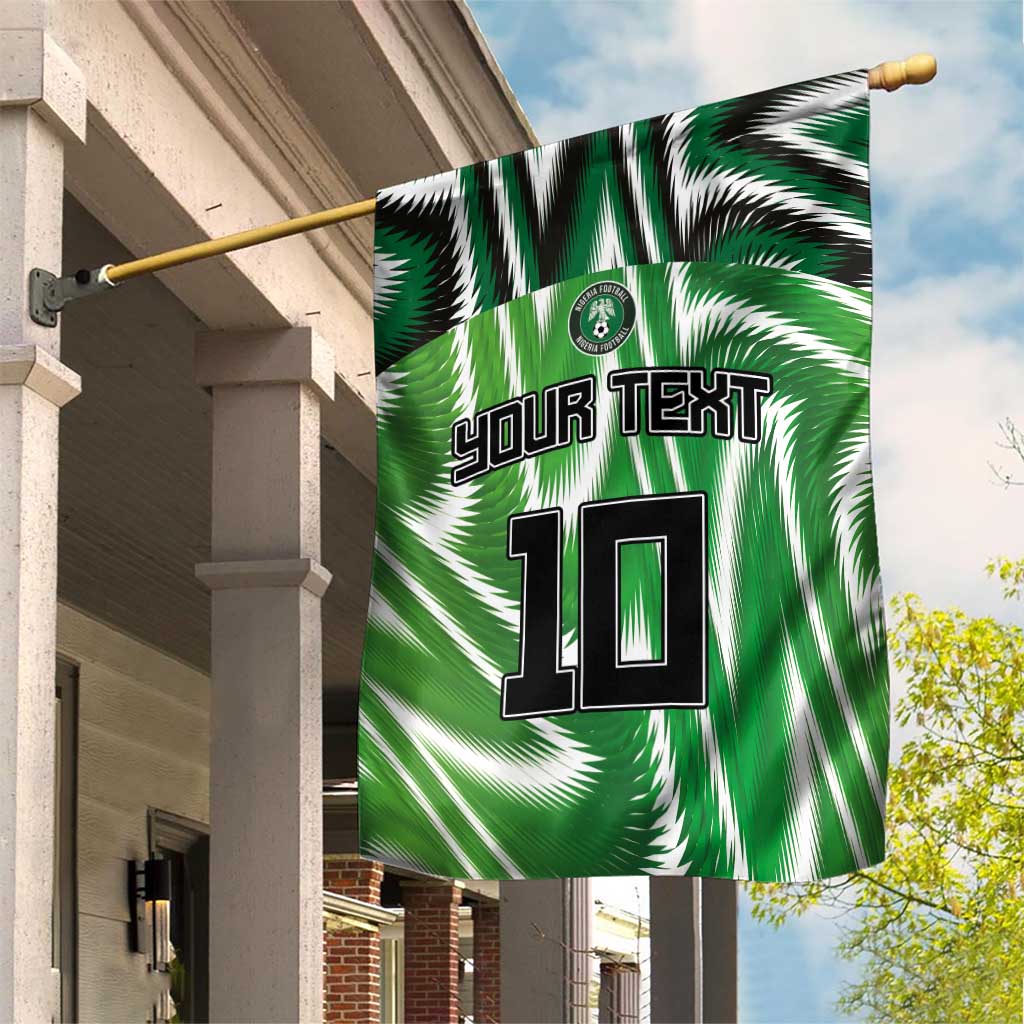 Custom Nigeria Football Garden Flag Sporty Super Eagles LT03