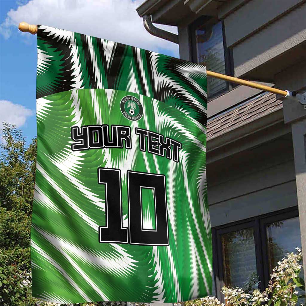 Custom Nigeria Football Garden Flag Sporty Super Eagles LT03
