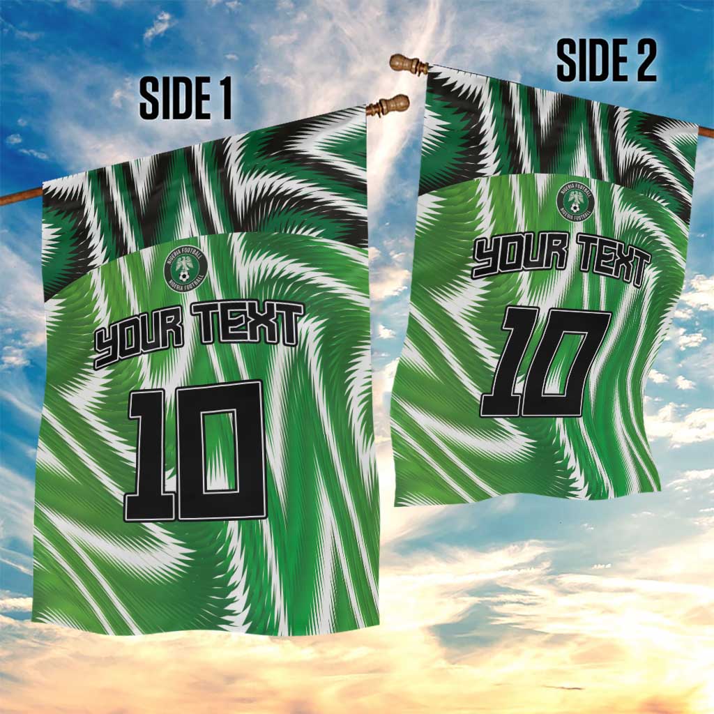 Custom Nigeria Football Garden Flag Sporty Super Eagles LT03