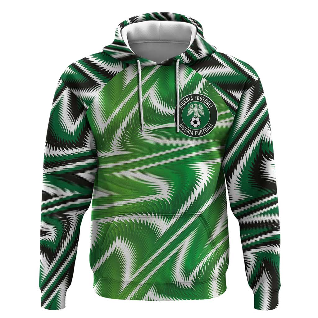 Custom Nigeria Football Hoodie Sporty Super Eagles LT03