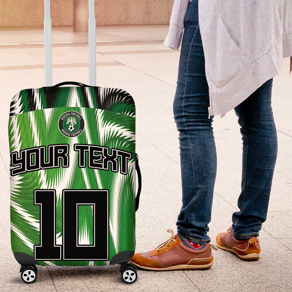 Custom Nigeria Football Luggage Cover Sporty Super Eagles LT03