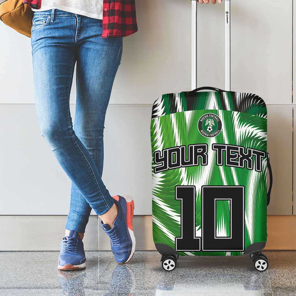 Custom Nigeria Football Luggage Cover Sporty Super Eagles LT03