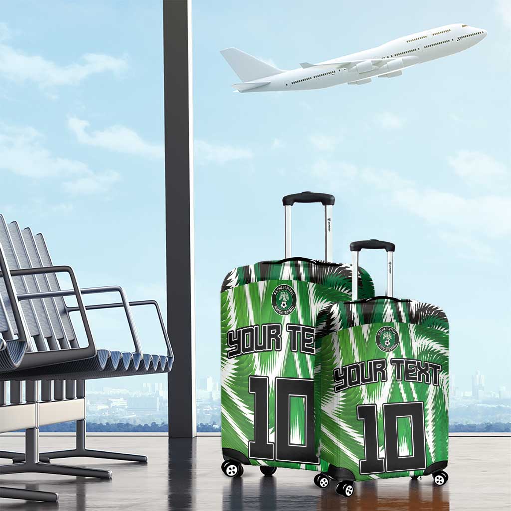 Custom Nigeria Football Luggage Cover Sporty Super Eagles LT03