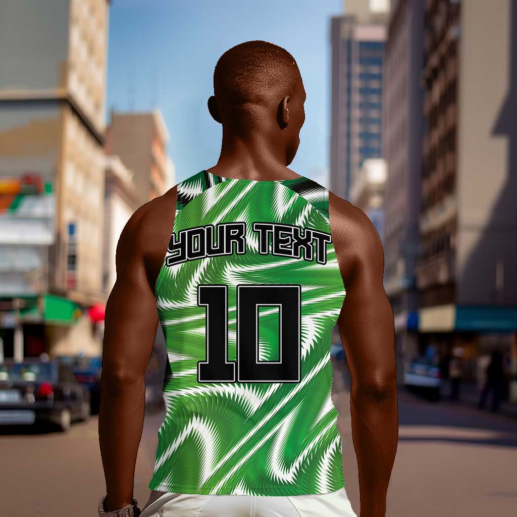 Custom Nigeria Football Men Tank Top Sporty Super Eagles LT03
