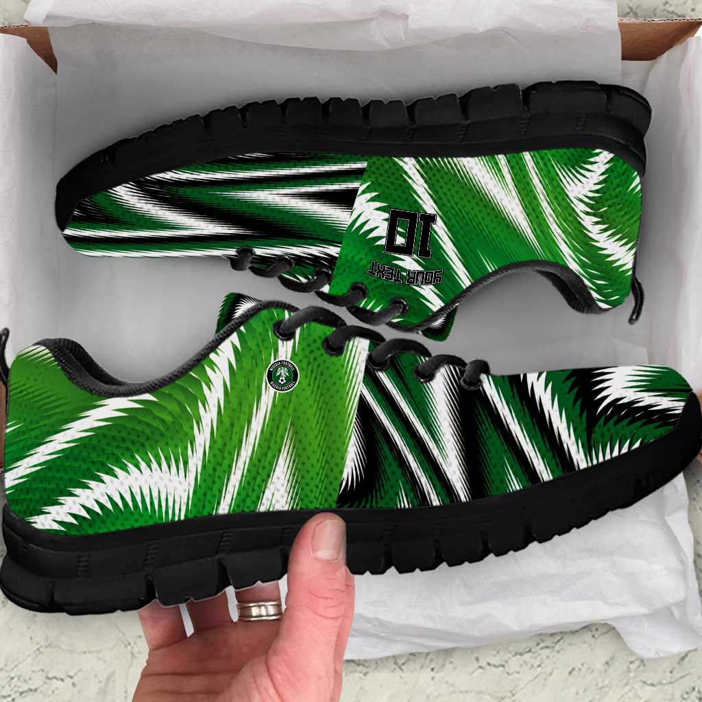Custom Nigeria Football Sneakers Sporty Super Eagles LT03