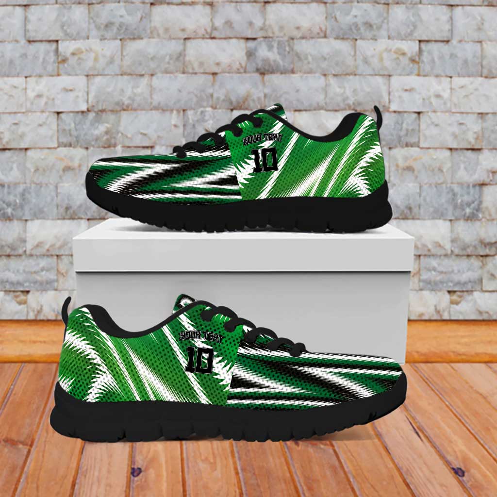 Custom Nigeria Football Sneakers Sporty Super Eagles LT03