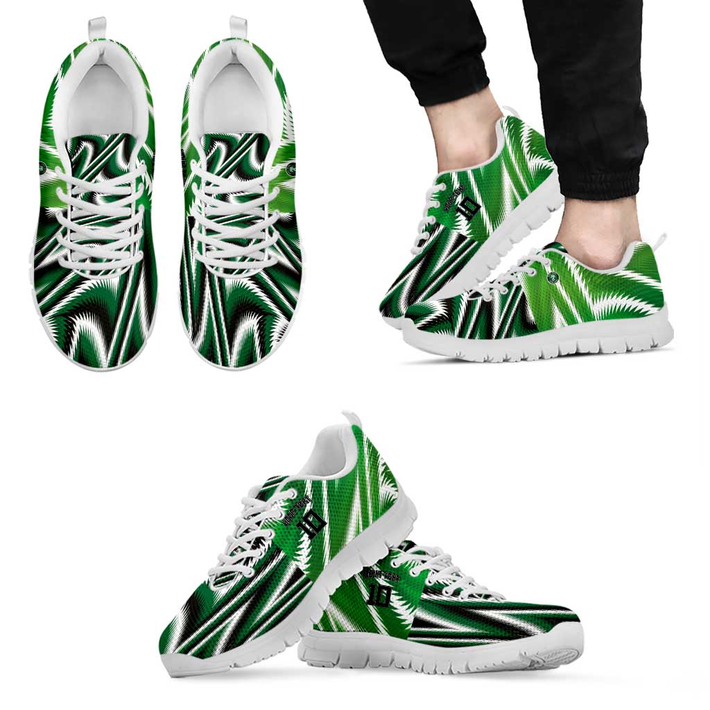 Custom Nigeria Football Sneakers Sporty Super Eagles LT03