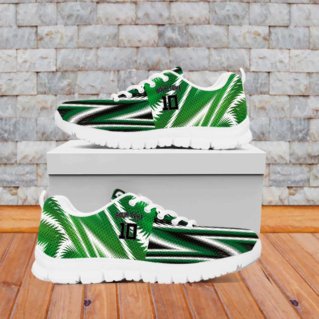Custom Nigeria Football Sneakers Sporty Super Eagles LT03