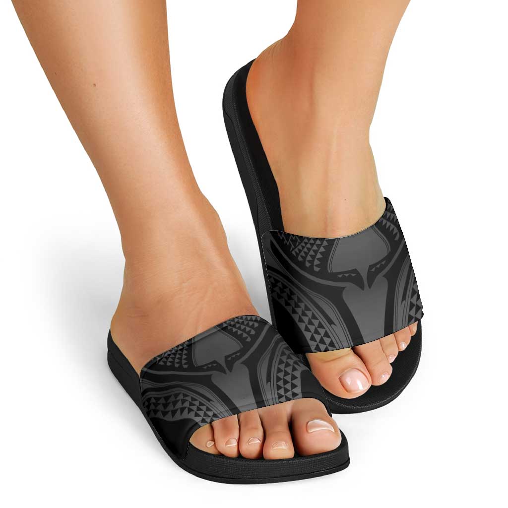 Hawaiian Kakau Art Tattoos Aquaman Style Slide Sandals Special Edition LT03