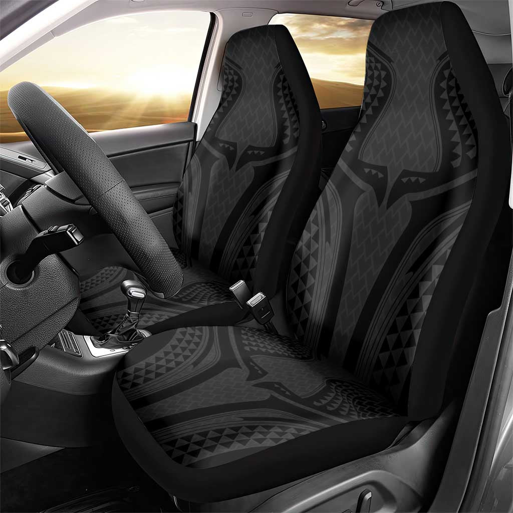 Hawaiian Kakau Art Tattoos Aquaman Style Car Seat Cover Black Version LT03