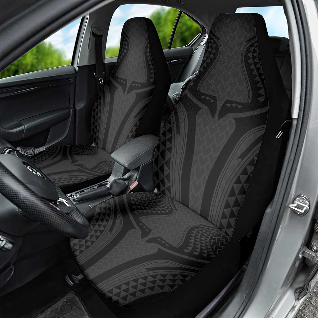 Hawaiian Kakau Art Tattoos Aquaman Style Car Seat Cover Black Version LT03