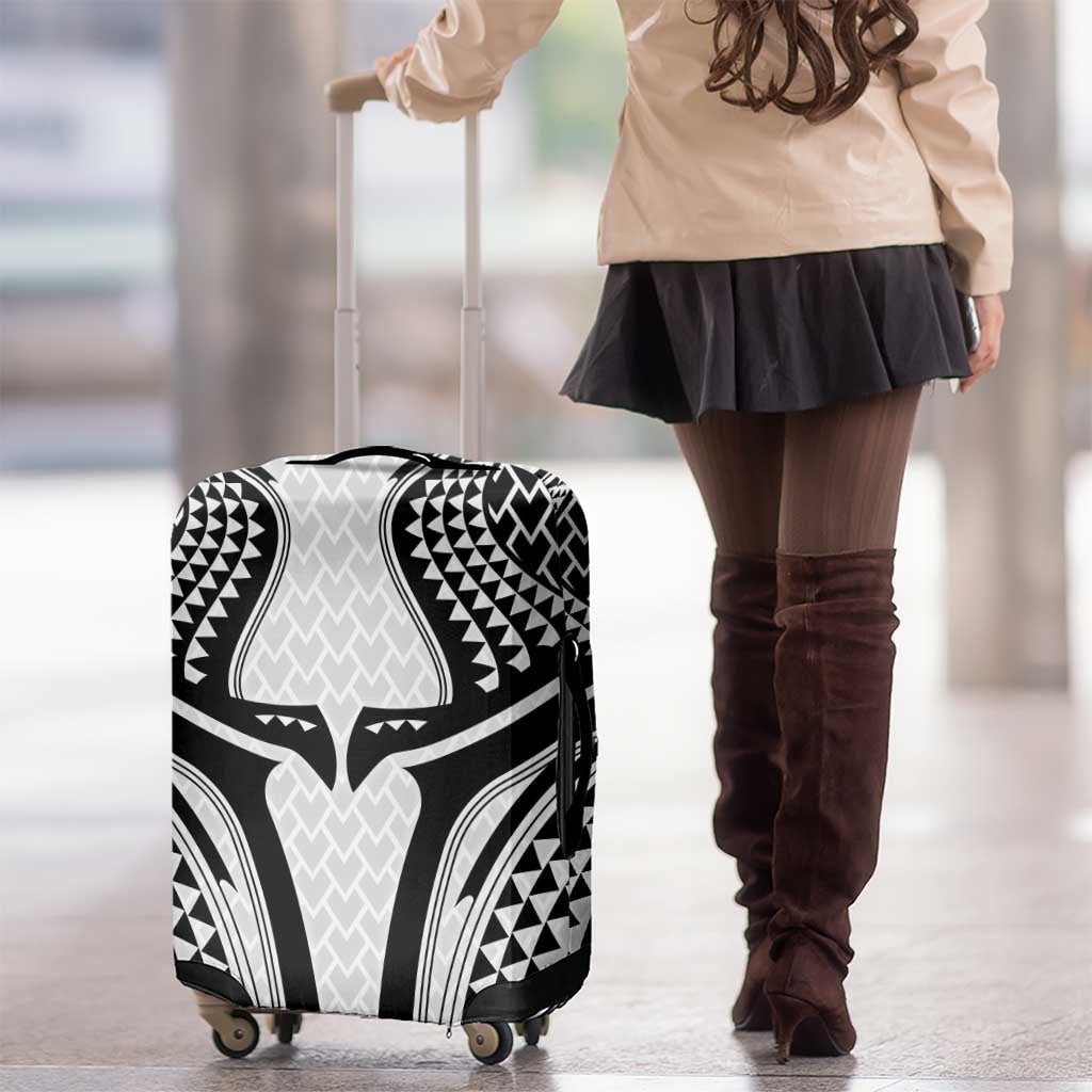 Hawaiian Kakau Art Tattoos Aquaman Style Luggage Cover White Version LT03