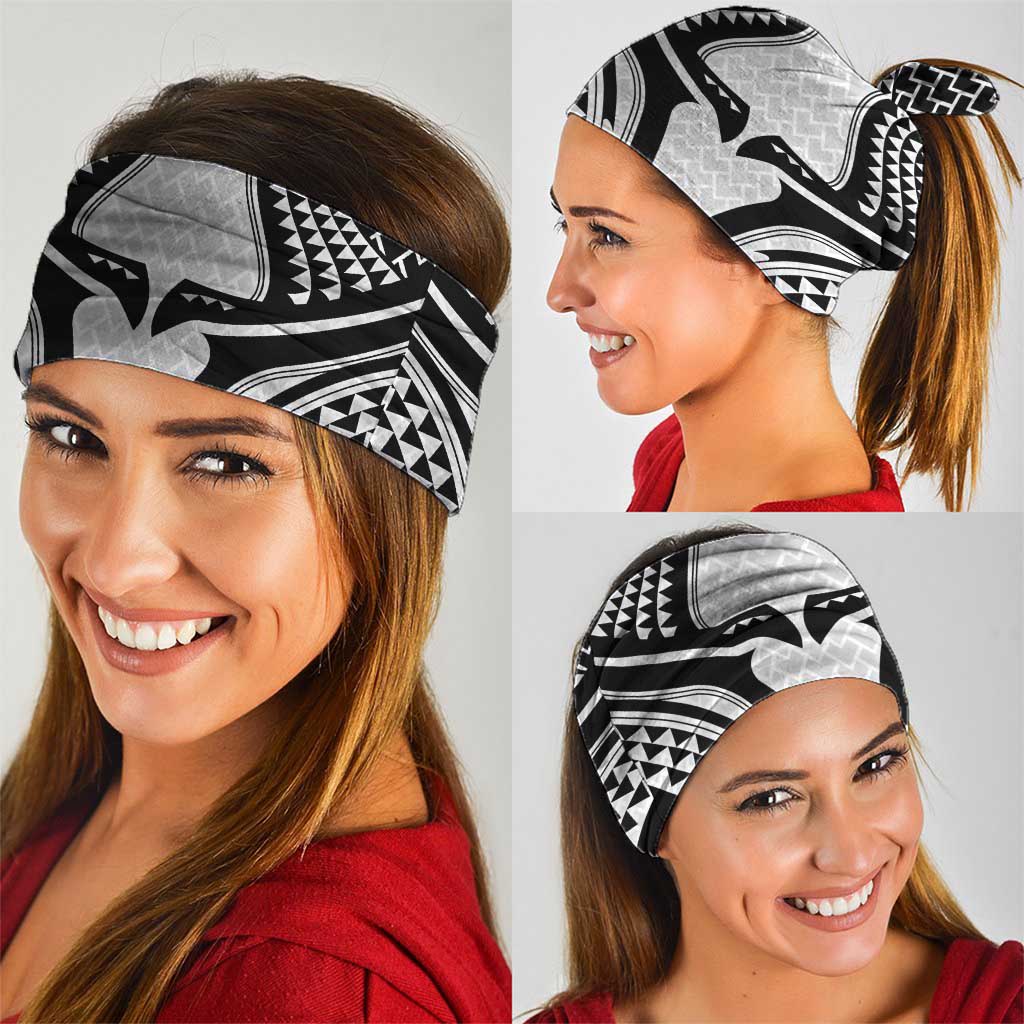 Hawaiian Kakau Art Tattoos Aquaman Style Neck Gaiter White Version LT03