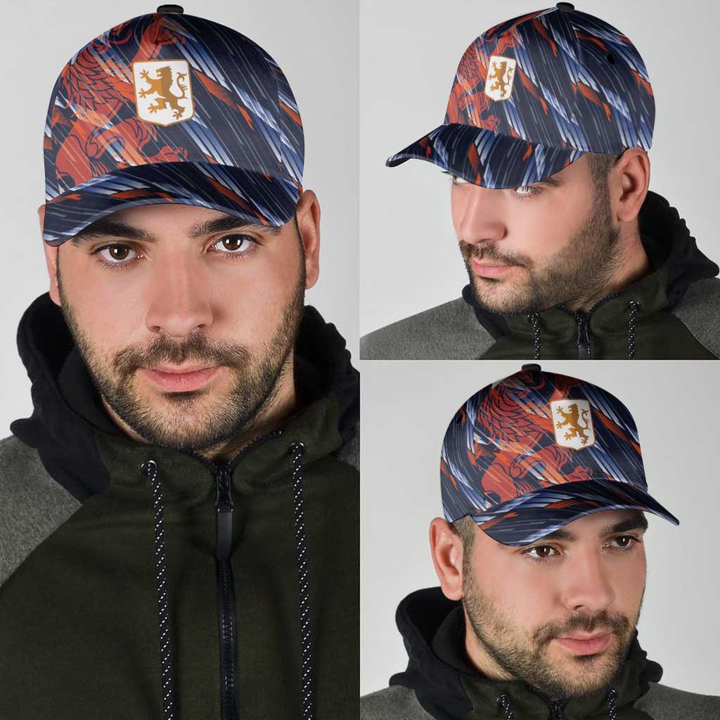 Netherlands Lion Football Classic Cap Sporty Style LT03