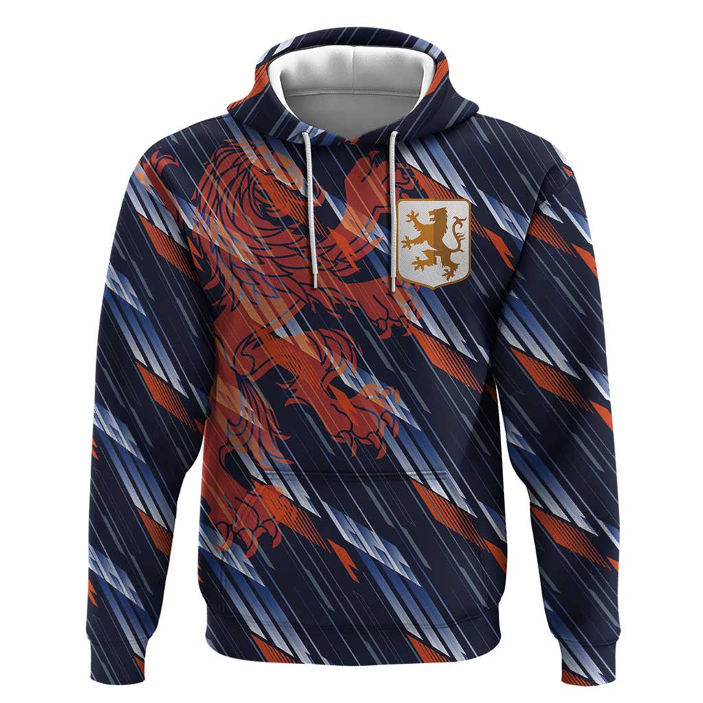 Custom Netherlands Lion Football Hoodie Sporty Style LT03